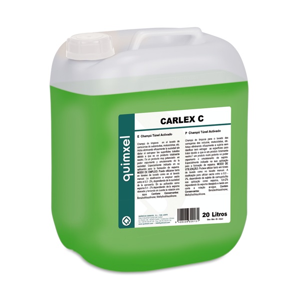 CARLEX C 20 Litros. Champú túnel activo